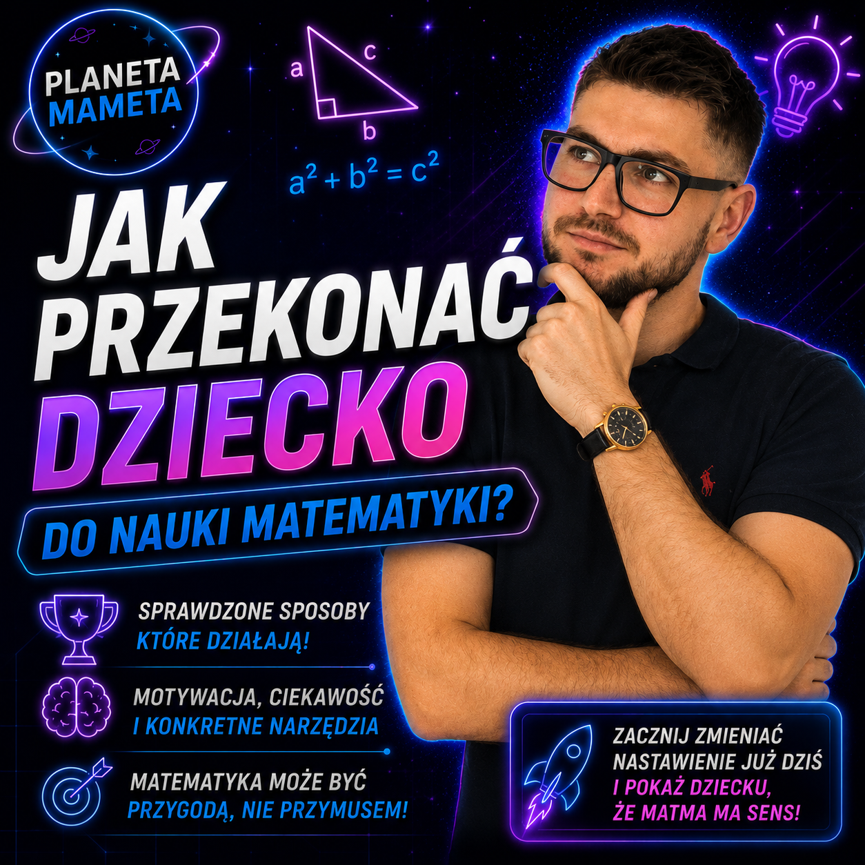 Jak zmotywować dziecko do nauki matematyki?