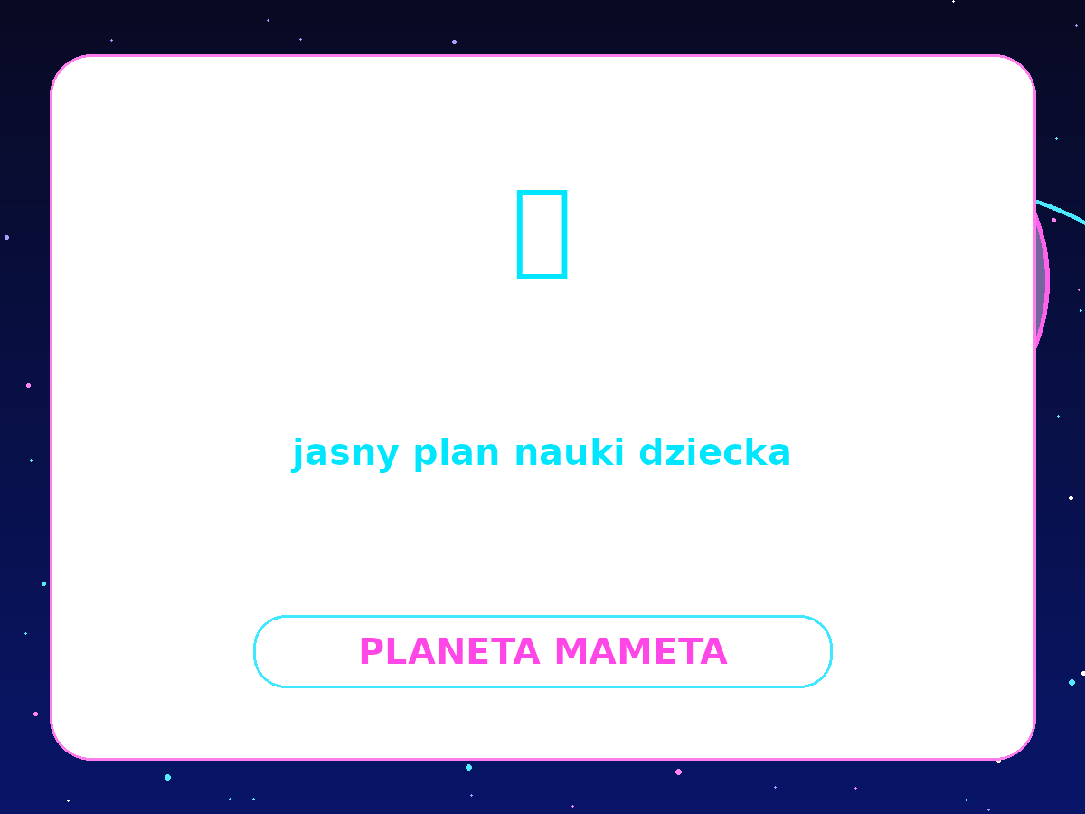 Korzyści dla rodzica Metoda MAMET