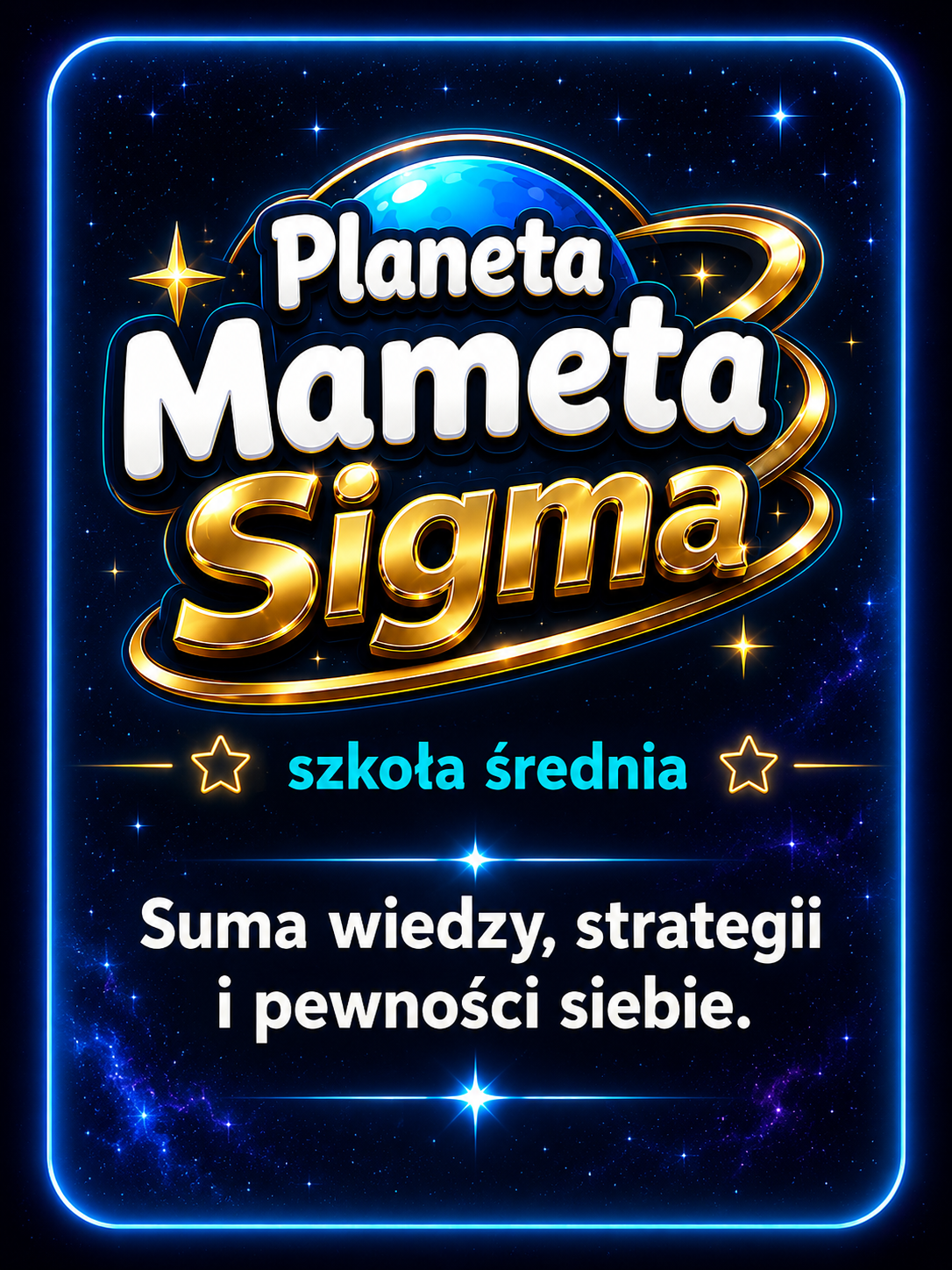 Planeta Mameta Sigma - szkoła średnia